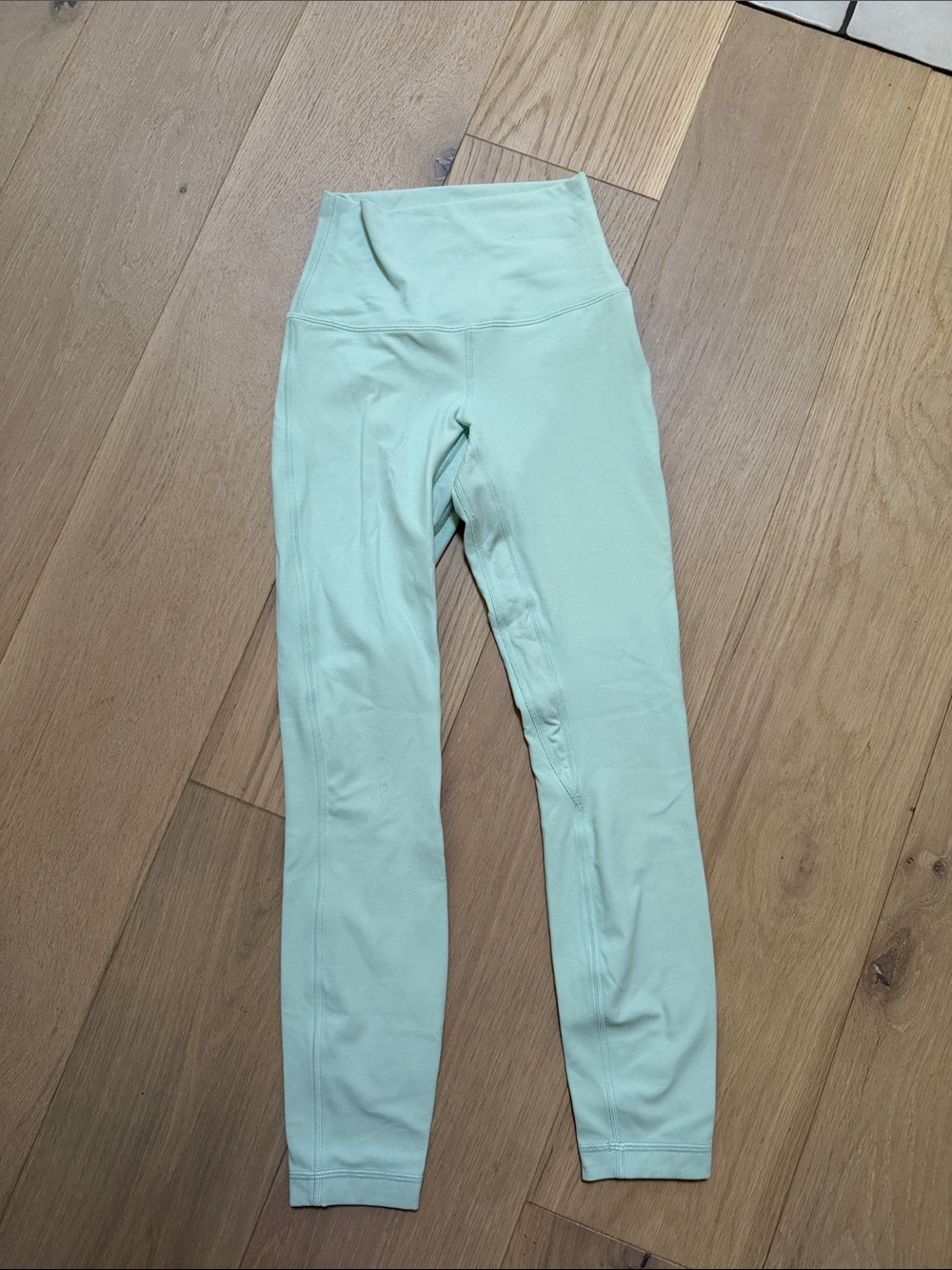 lululemon athletica Kids High-Waist Leggings in Mint Green